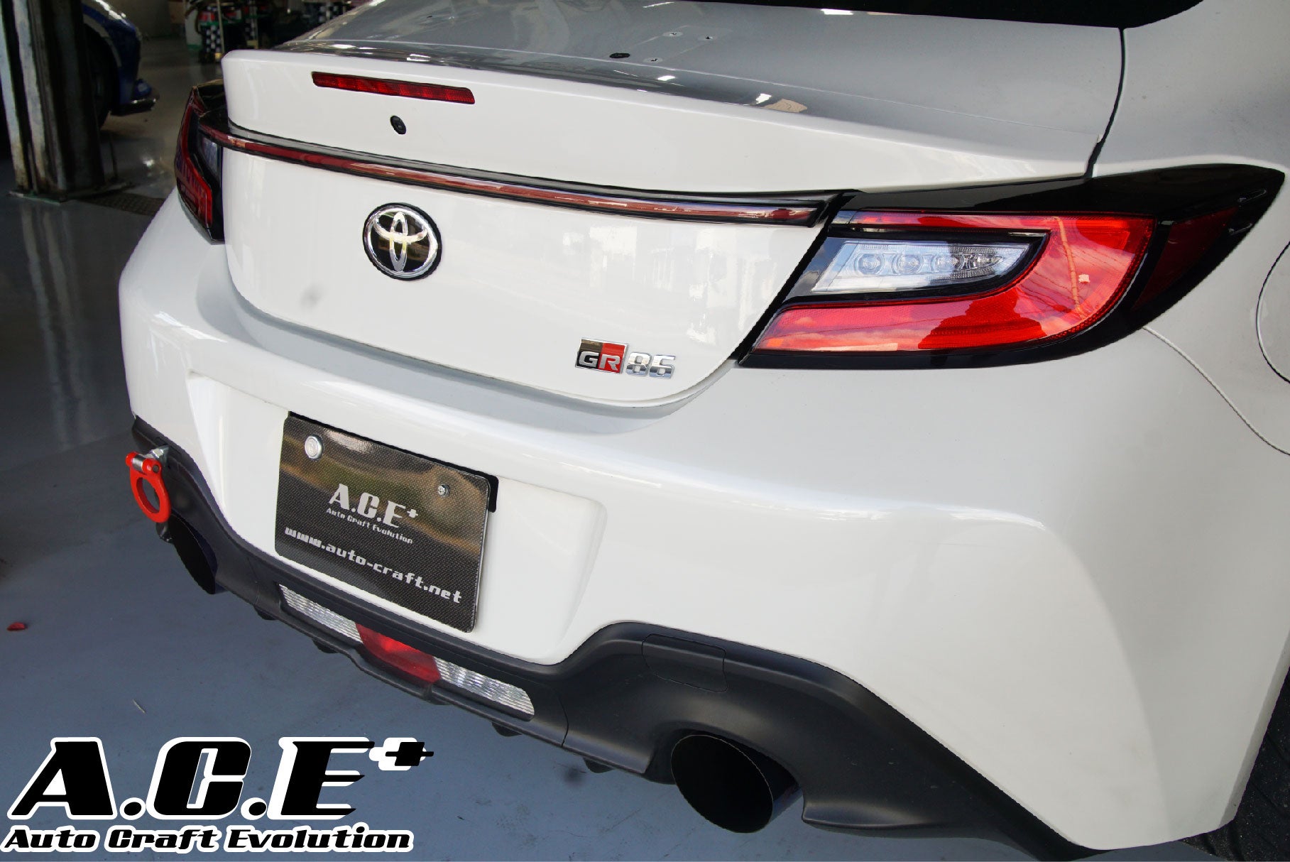 現行GR86リヤガーニッシュ‼️ LEDリヤガーニッシュ(GR86/BRZ)1625 | ロータリー、トヨタ車