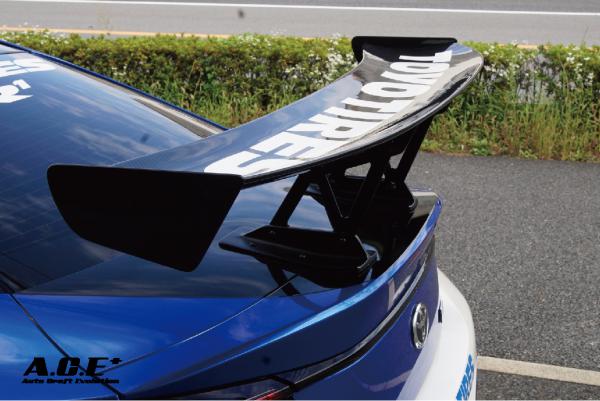 GR86 等 adro風GTウイング ウェットカーボン？ GR86 等 adro風GTウイング ウェットカーボン？ - メルカリ