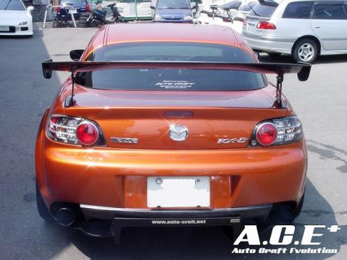 3DカーボンGTウィング(シングル)(RX-8) 5825 | ロータリー、トヨタ車