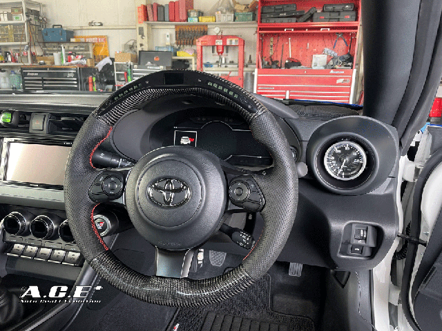 A.C.E.オフセットナンバーステー 86/ZN6(前期用) 息苦しく